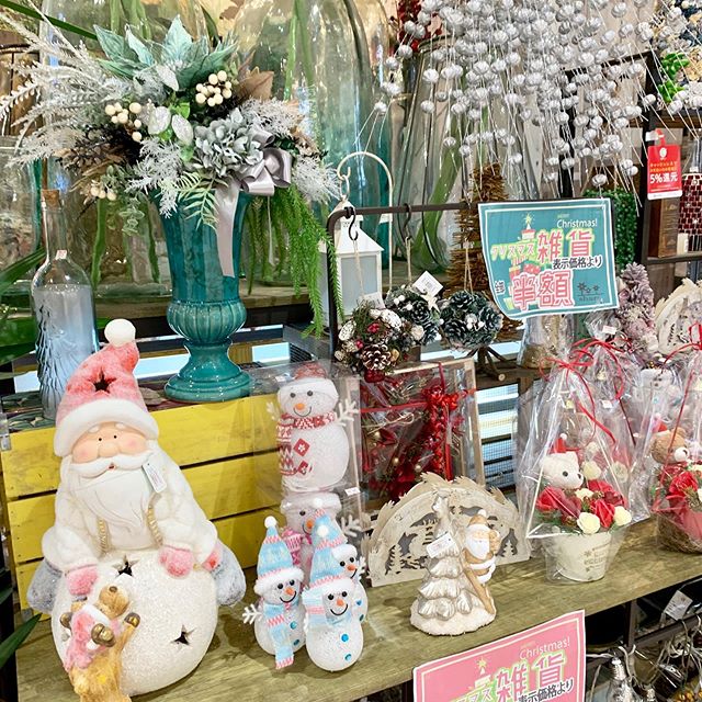 ☆ 芥見Vタウン shara  1週間の店舗案内 ☆．クリスマス商品半額になりましたまだまだ沢山商品あります！@flowergiftshara